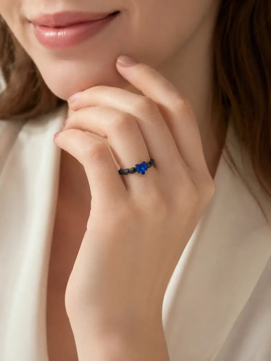 Black Heart Ring