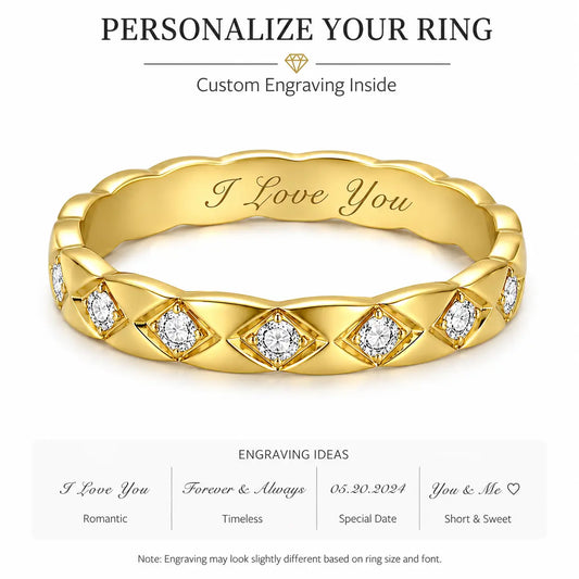 Rhombus Ring for Her