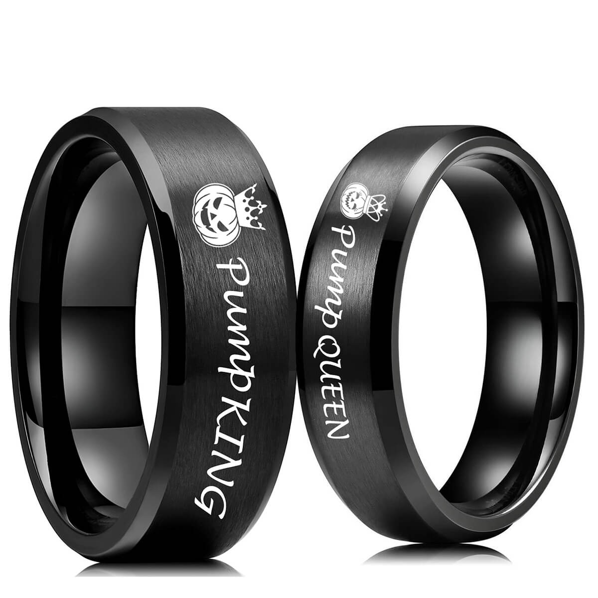 PumpKing & PumpQueen Ring Set
