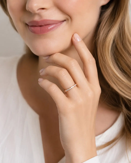 Him and Her Custom Promise Rings