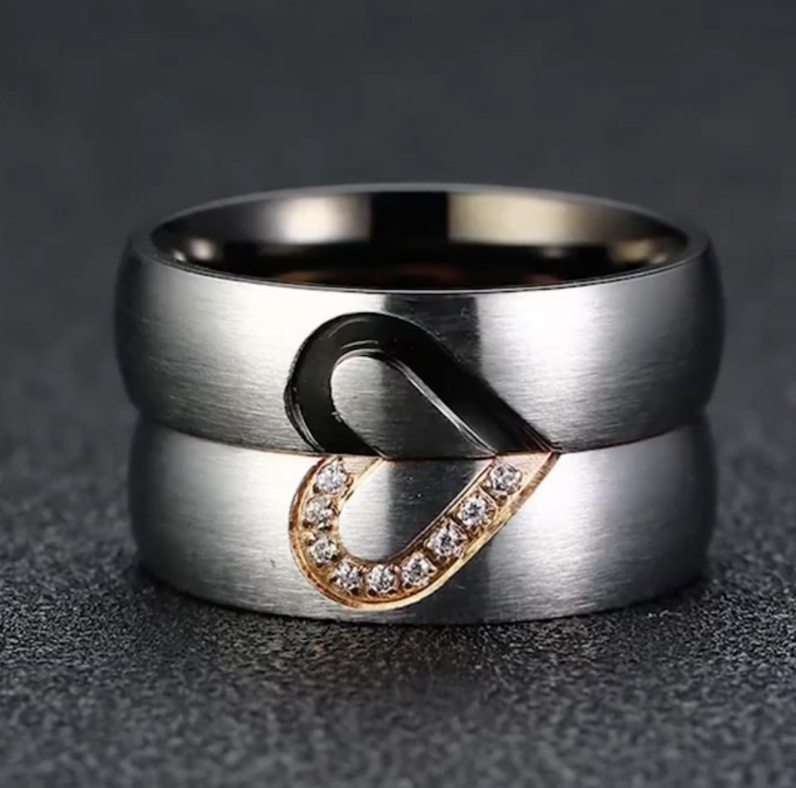 Name Engraved Promise Rings