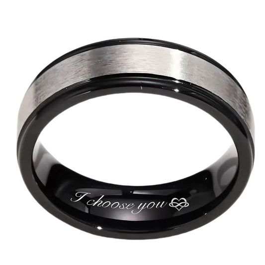 Men's Engravable Promise Ring