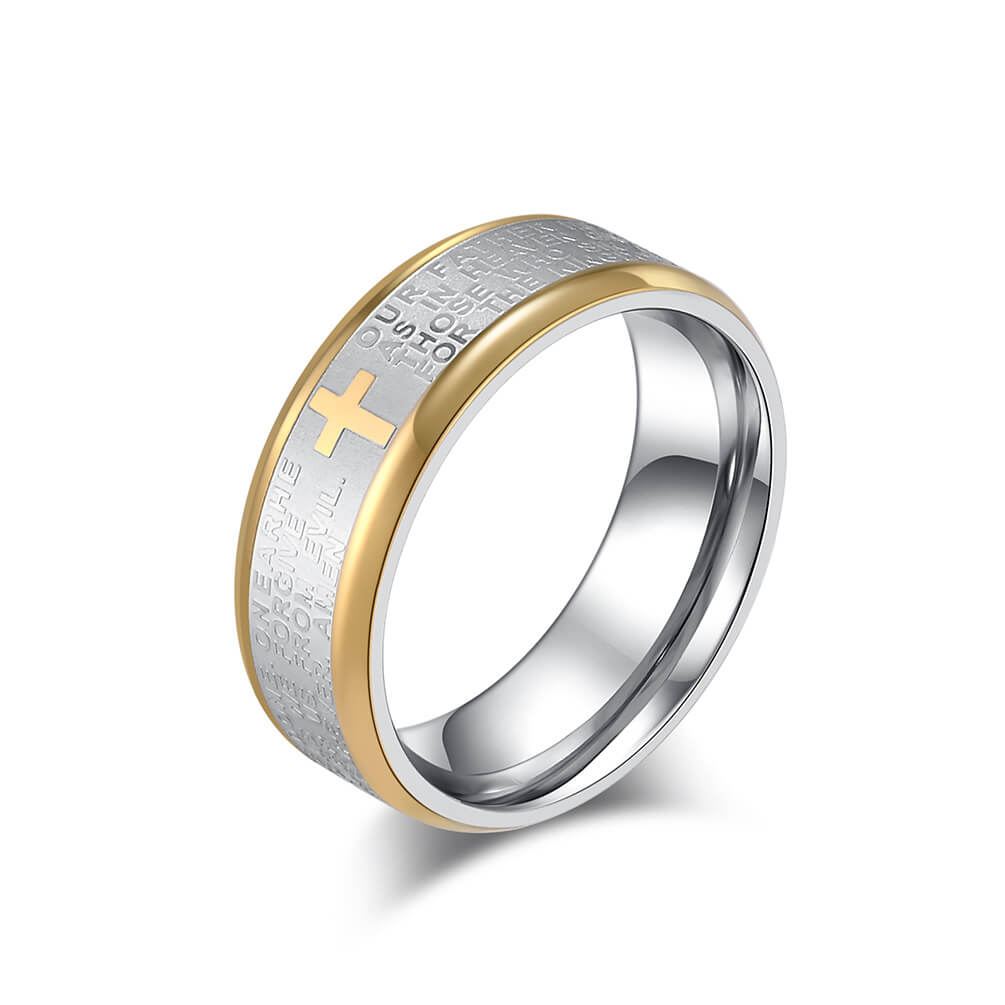 Cross Ring Band