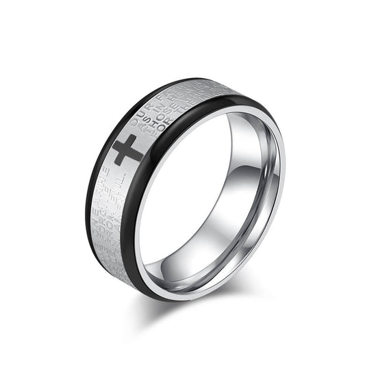Cross Ring Band