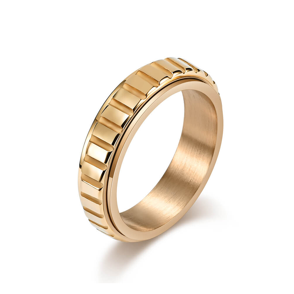 Unisex Spinner Custom Ring