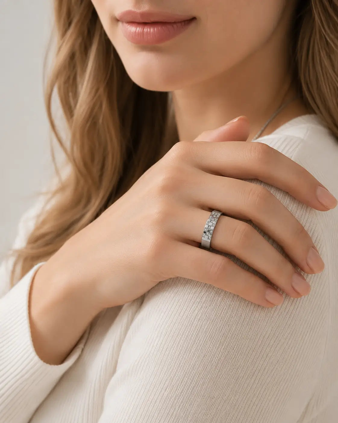 Midnight Grid Ring