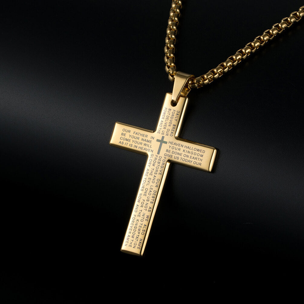 Men Cross Necklace