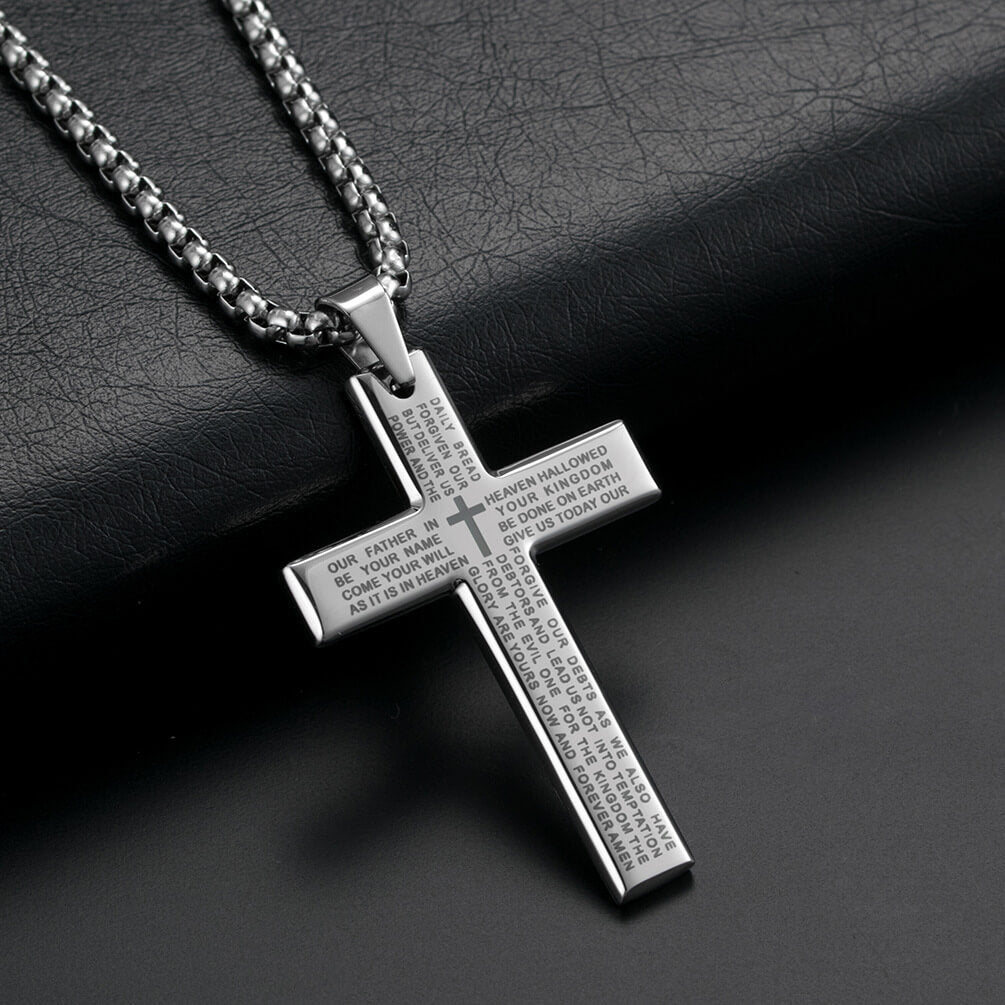 Men Cross Necklace