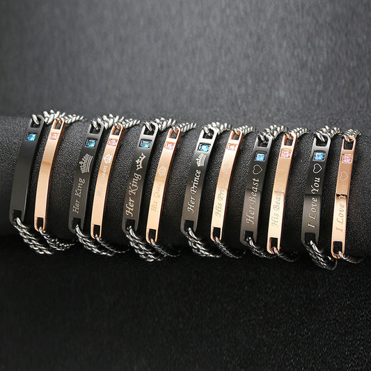 Love>Distance Infinite Love Couple Bracelets