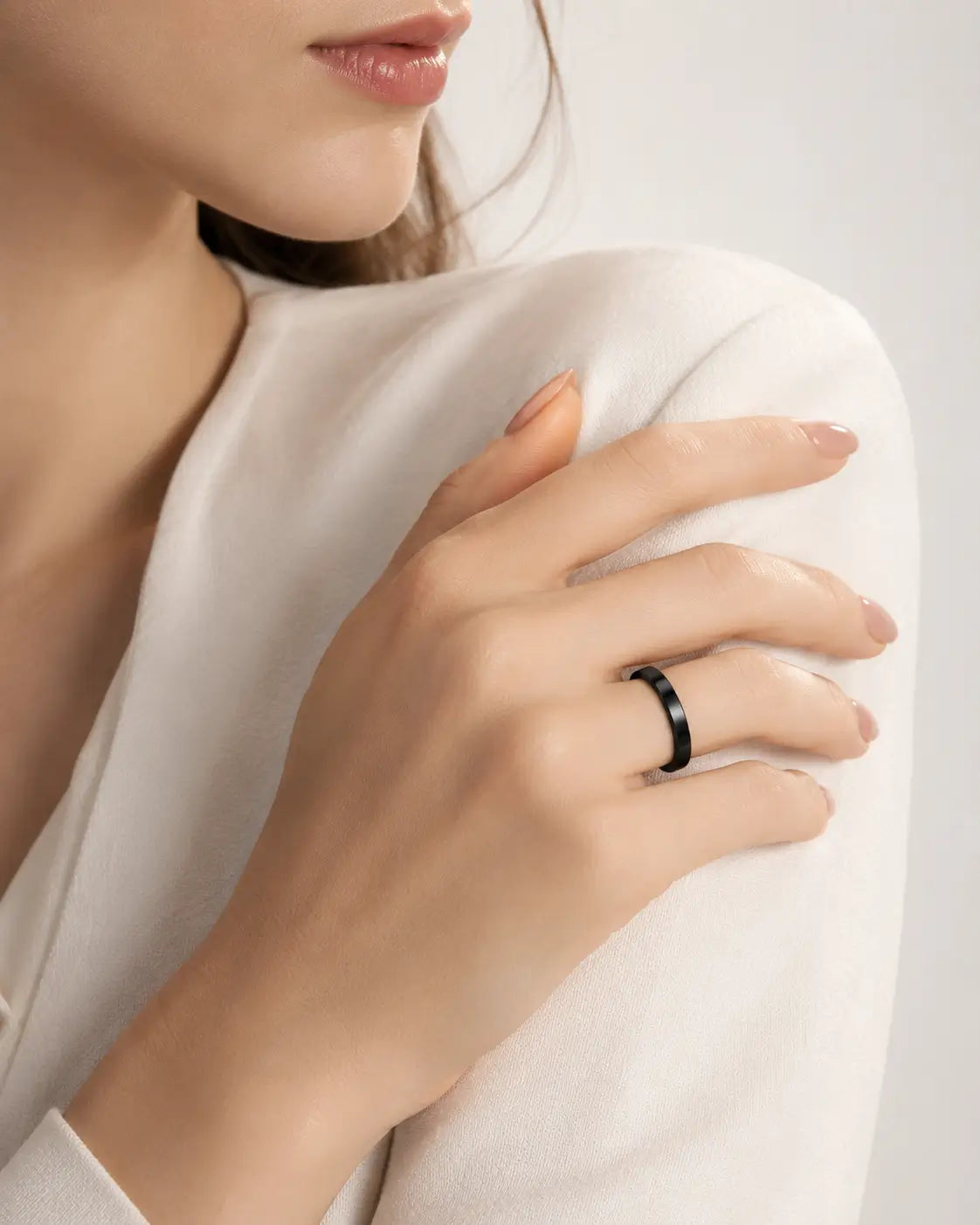 Black Promise Rings Personalize with Engravings