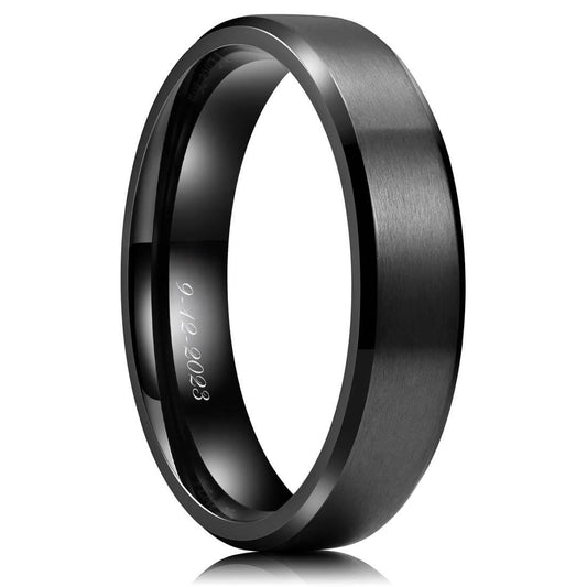 Engravable Promise Bands 6mm