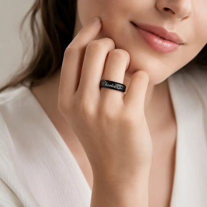 Engravable Promise Bands 6mm