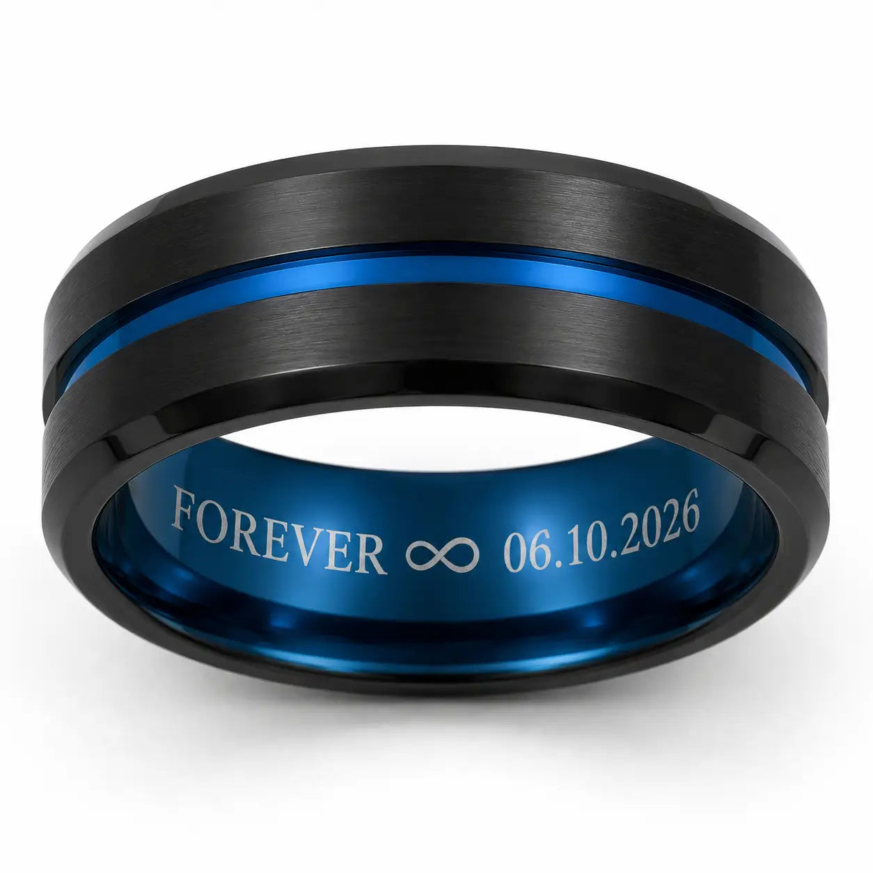 Bicolor Ring Band