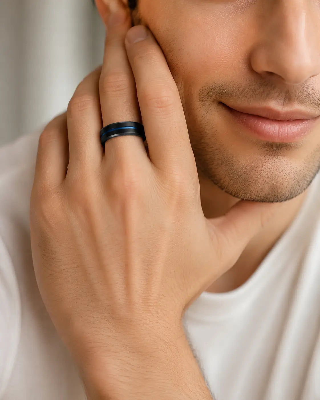 Bicolor Ring Band