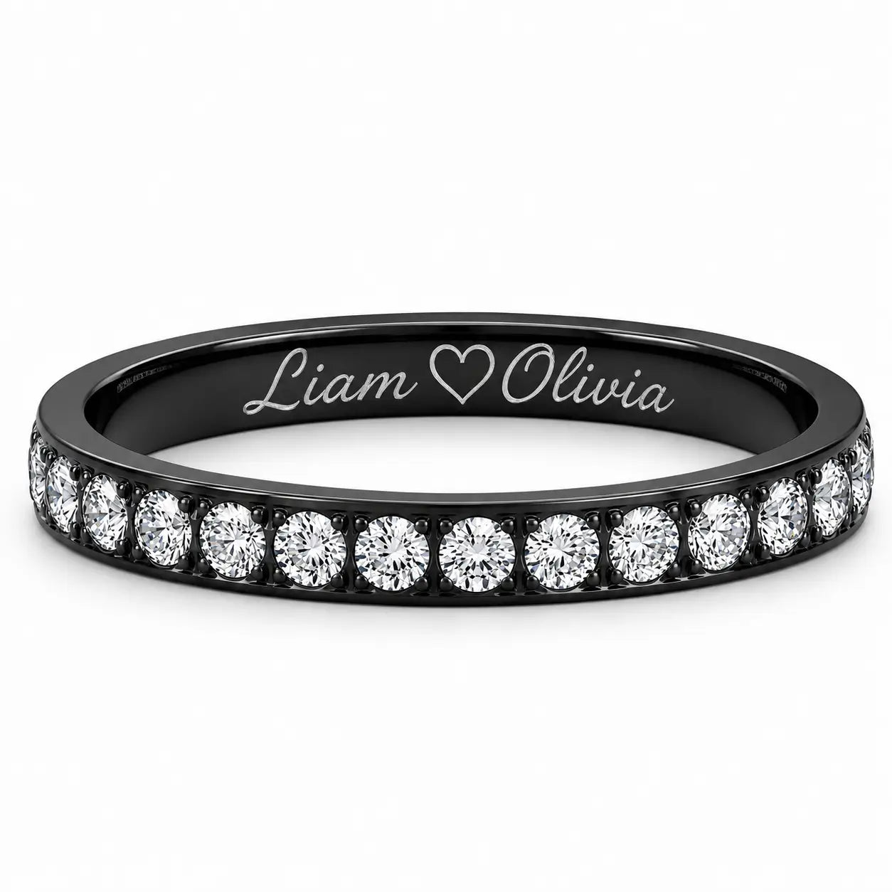 Pavé Promise Ring
