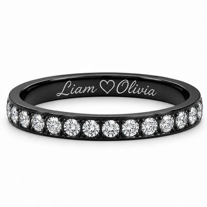 Engraved Promise Ring