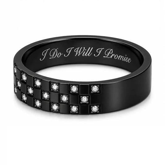 Midnight Grid Ring