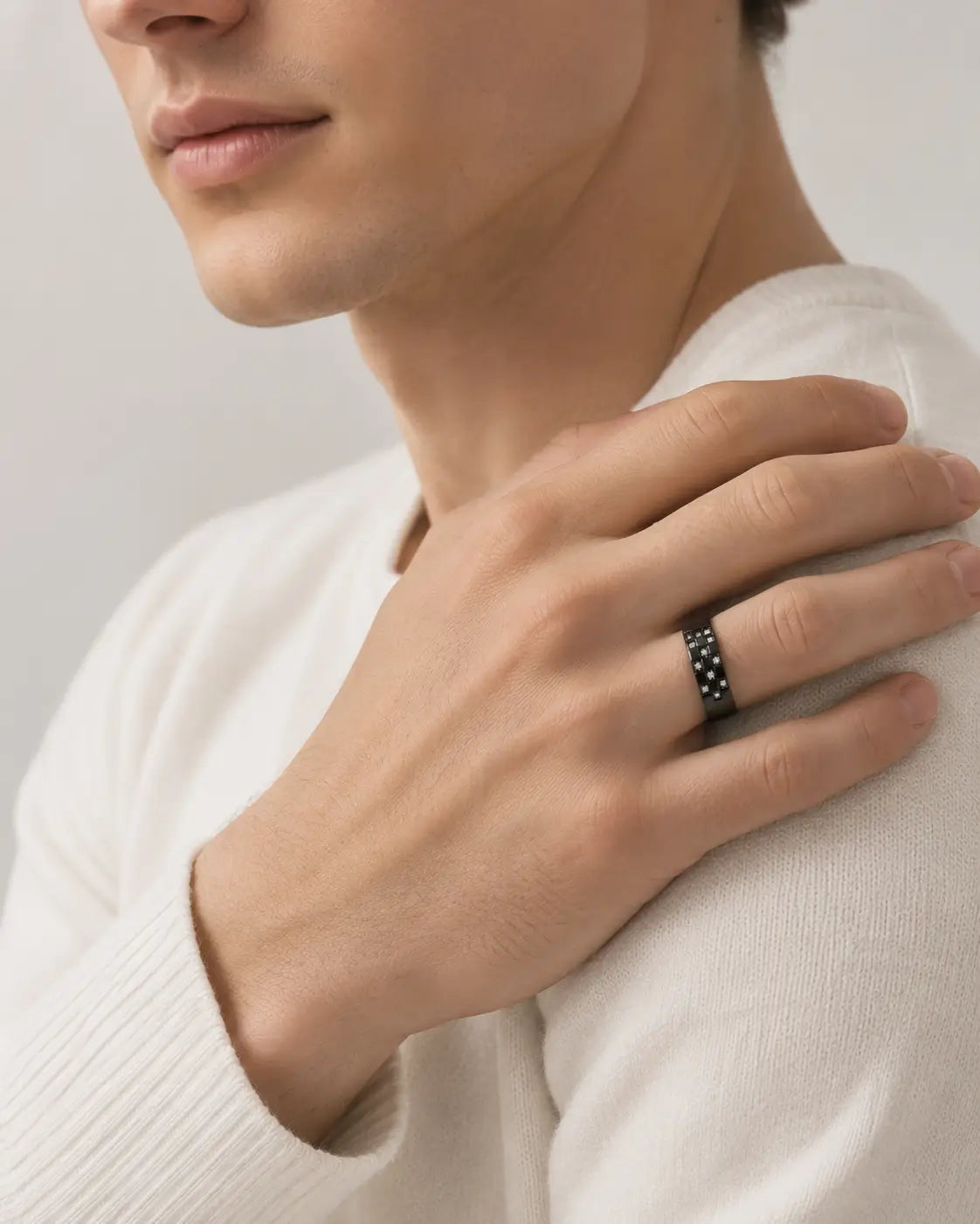 Heart Gold Couple Rings