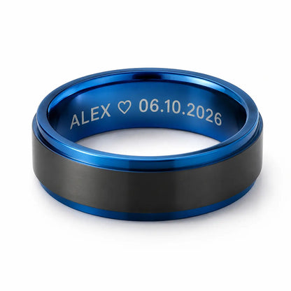 Blue Promise Ring for Men