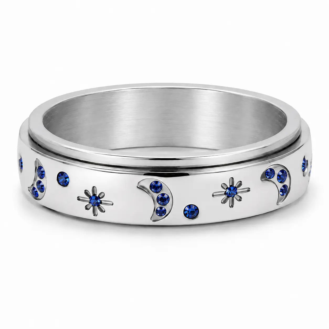 Celestial Spinner Personalized Ring