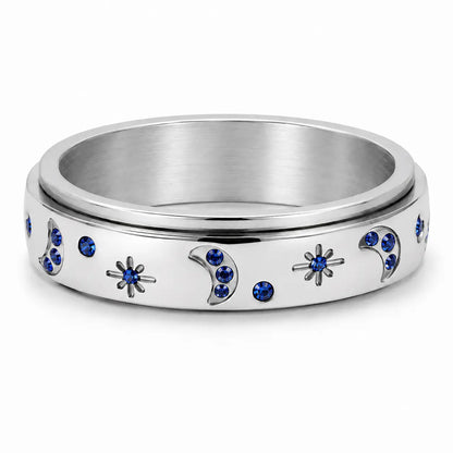 Celestial Spinner Personalized Ring