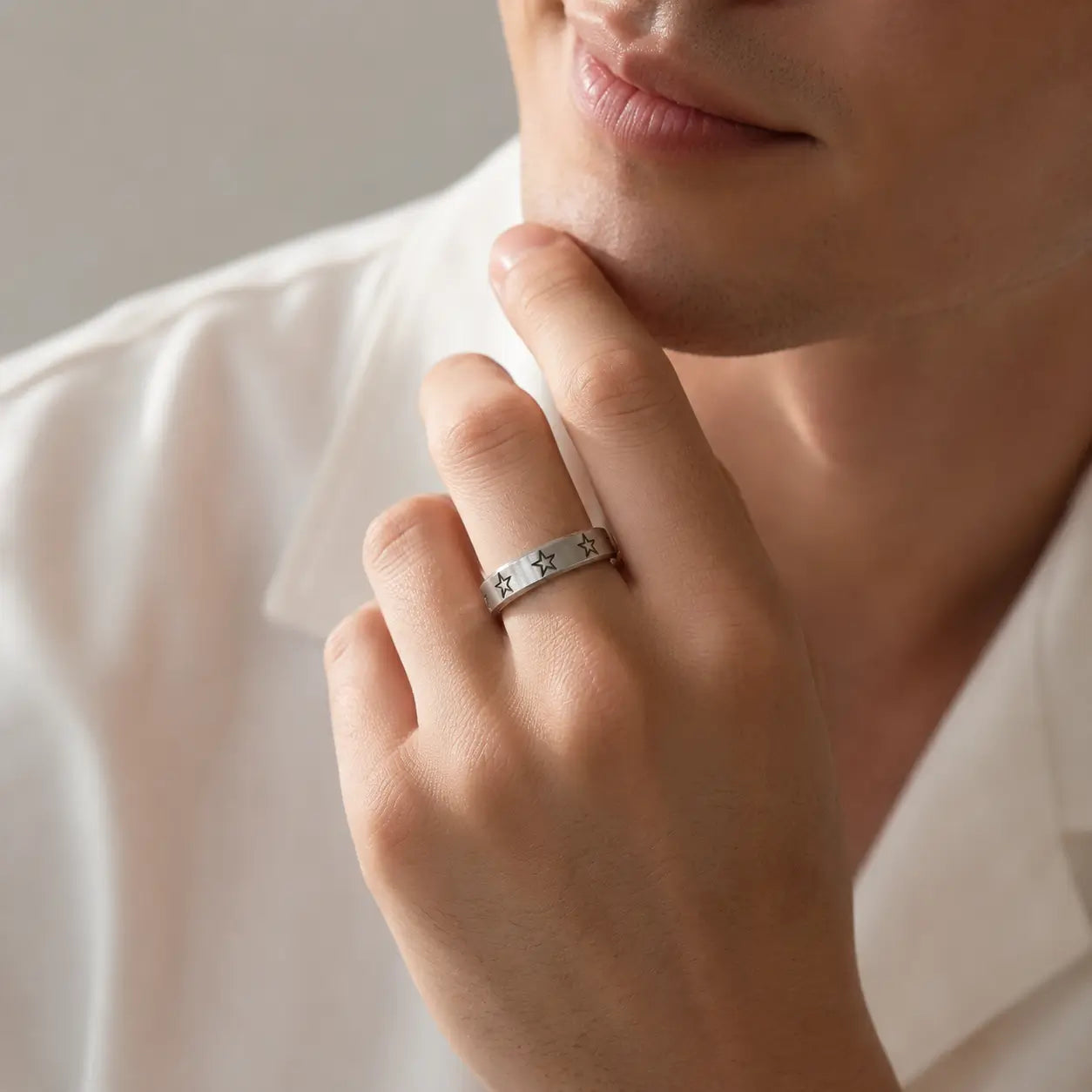 Personalized Eight Star Celestial Ring