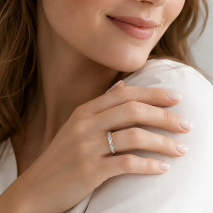 Christian Cross Personalized Ring