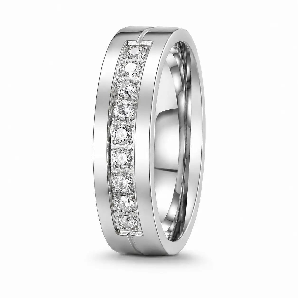 Personalized Nine Stone Ring