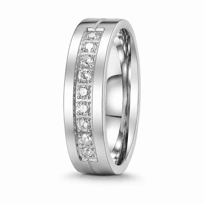 Personalized Nine Stone Ring