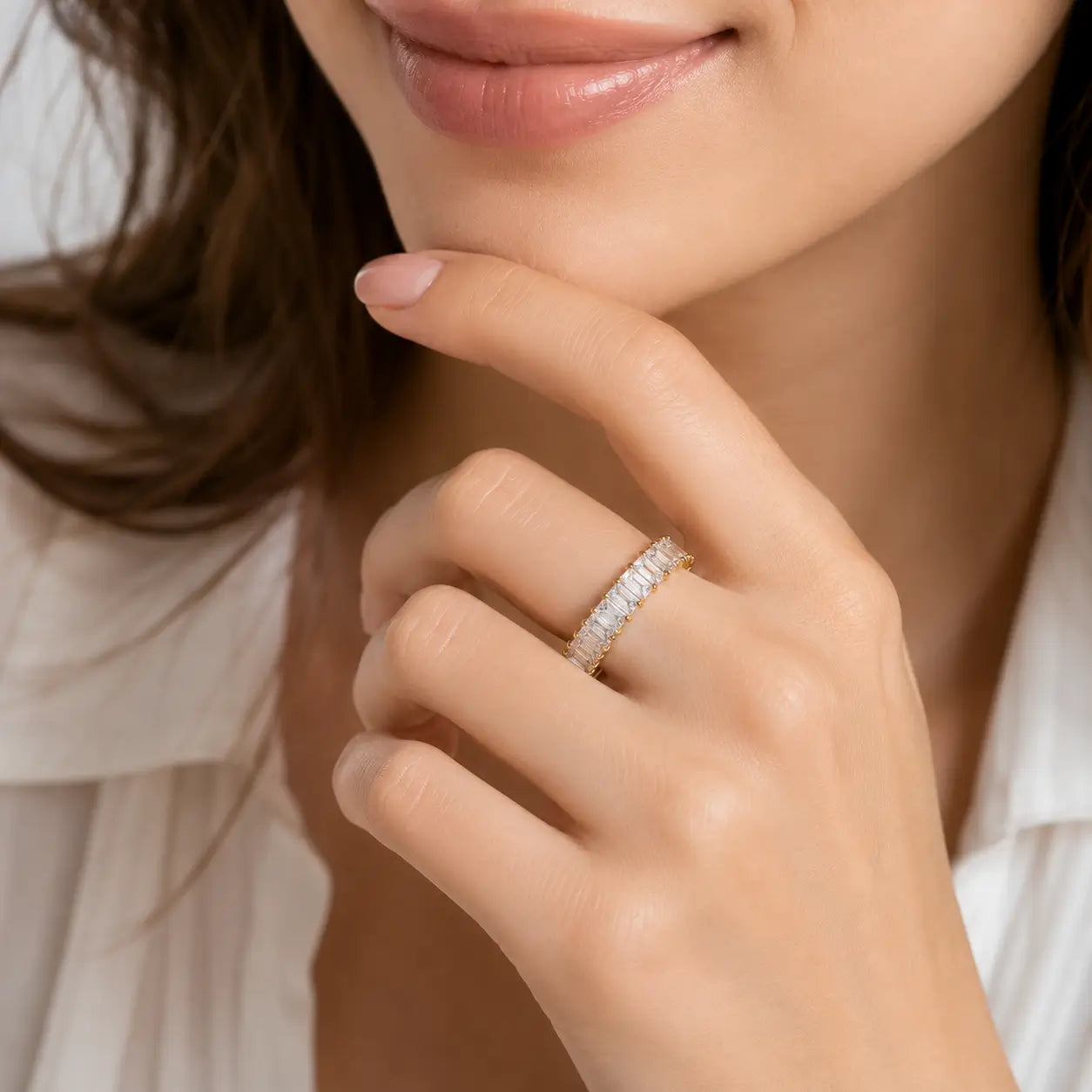 Baguette Eternity Ring