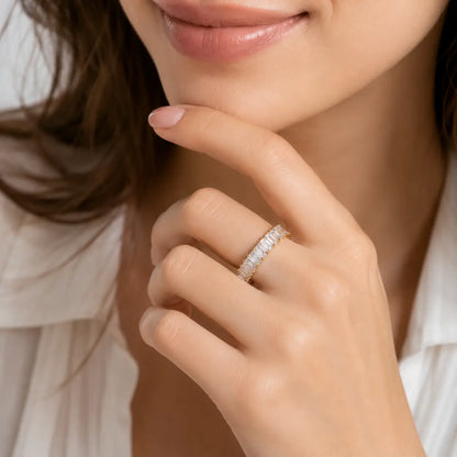 Baguette Eternity Ring