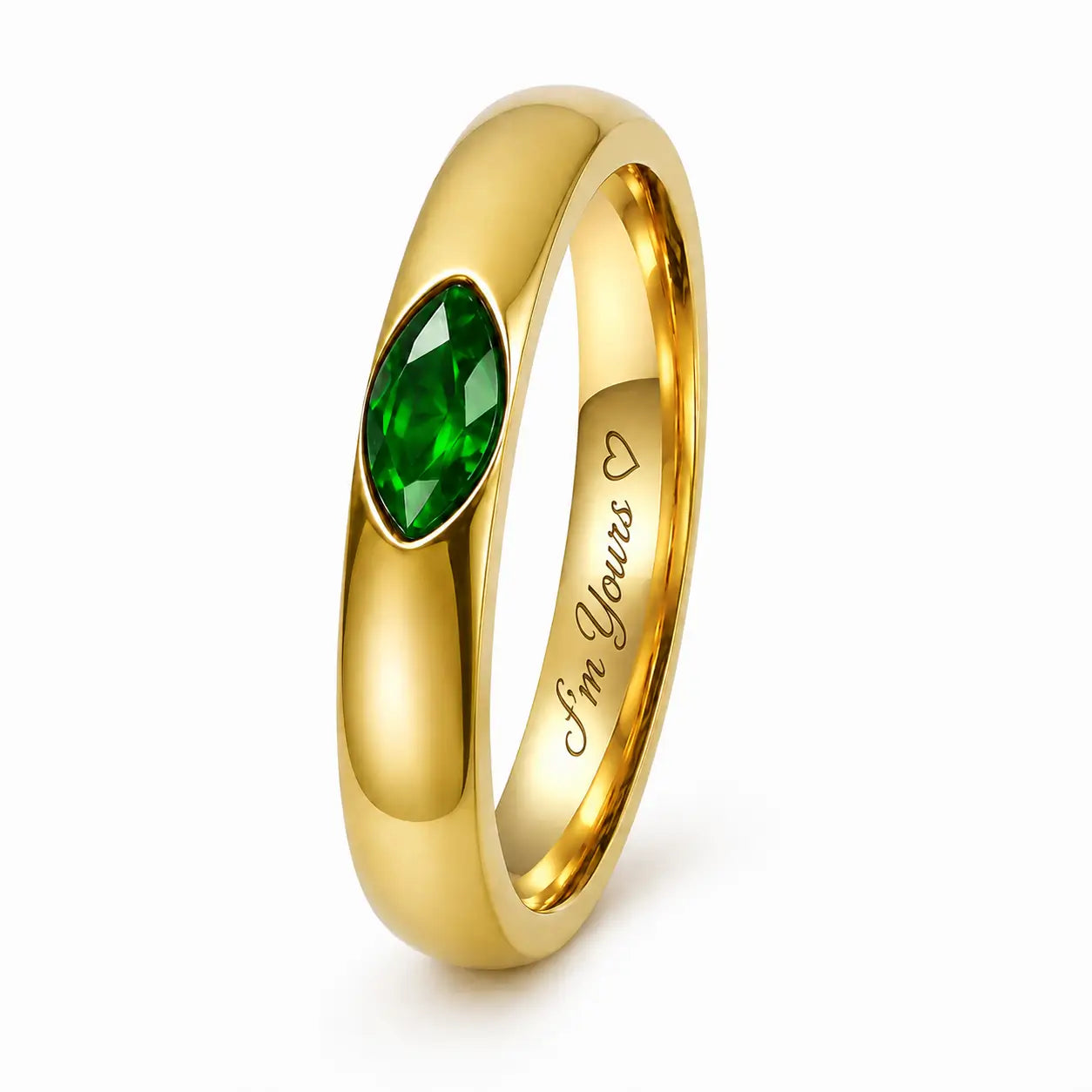 Marquise Personalized Ring