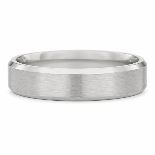 Engraved Beveled Band