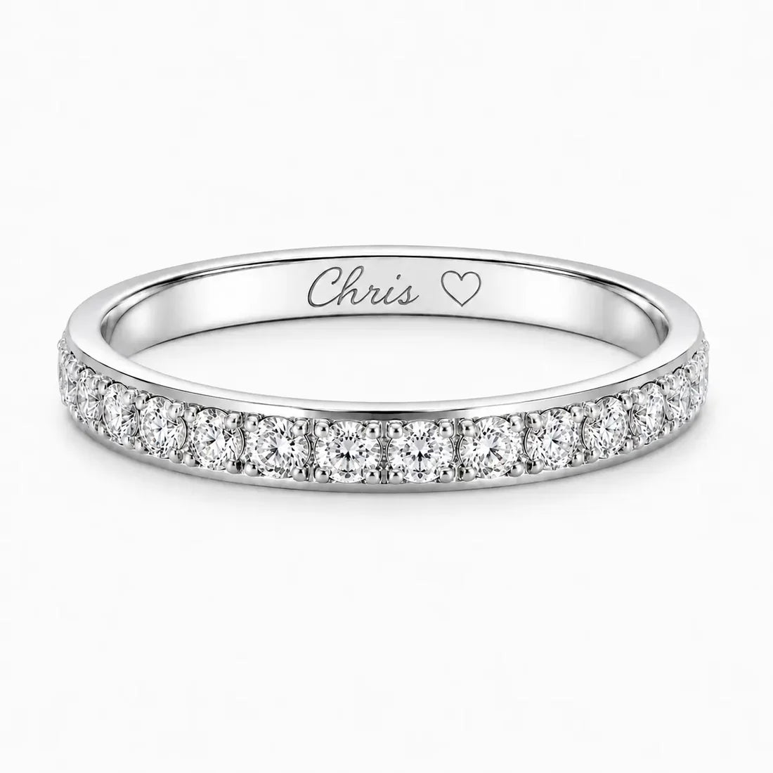 Personalized Couple Bridal Rings