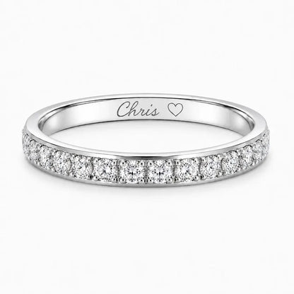 Personalized Couple Bridal Rings