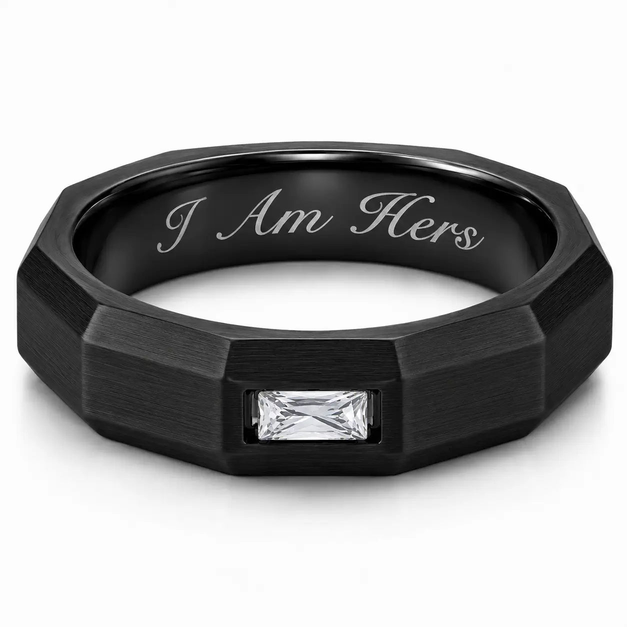 Gold Personalized Ring for Men
