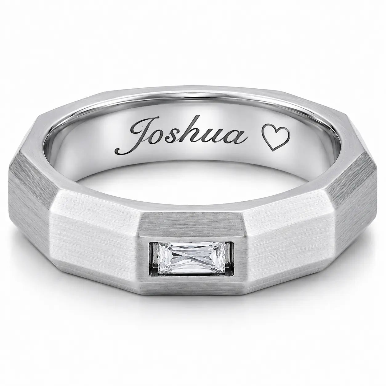 Gold Personalized Ring for Men