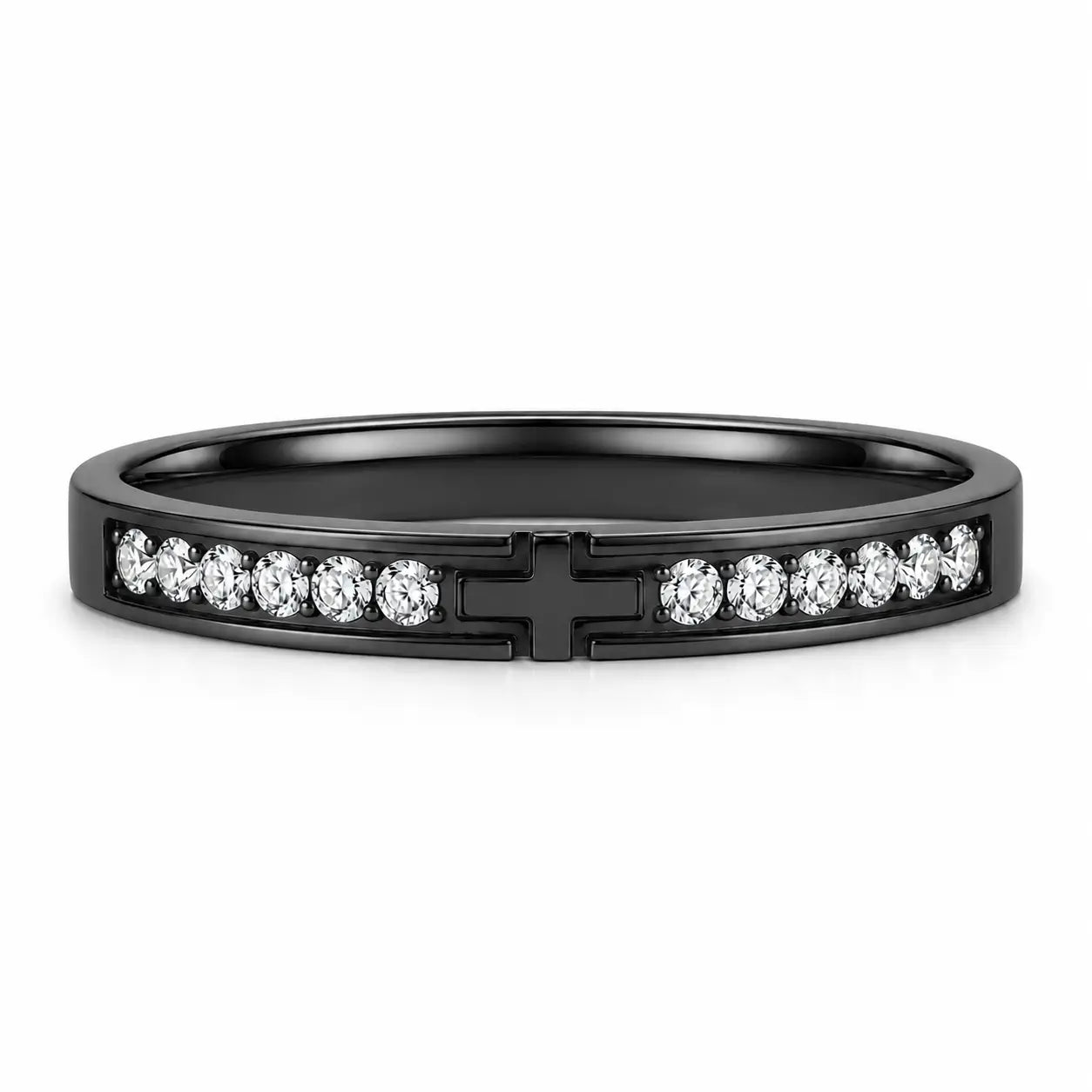 Christian Cross Personalized Ring