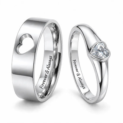 Heart Promise Rings