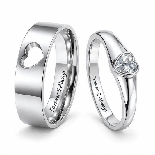 Heart Promise Rings