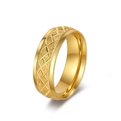 “Eternal Bond” Matte Engraved Ring