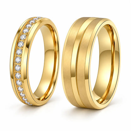 Couple Promise Rings