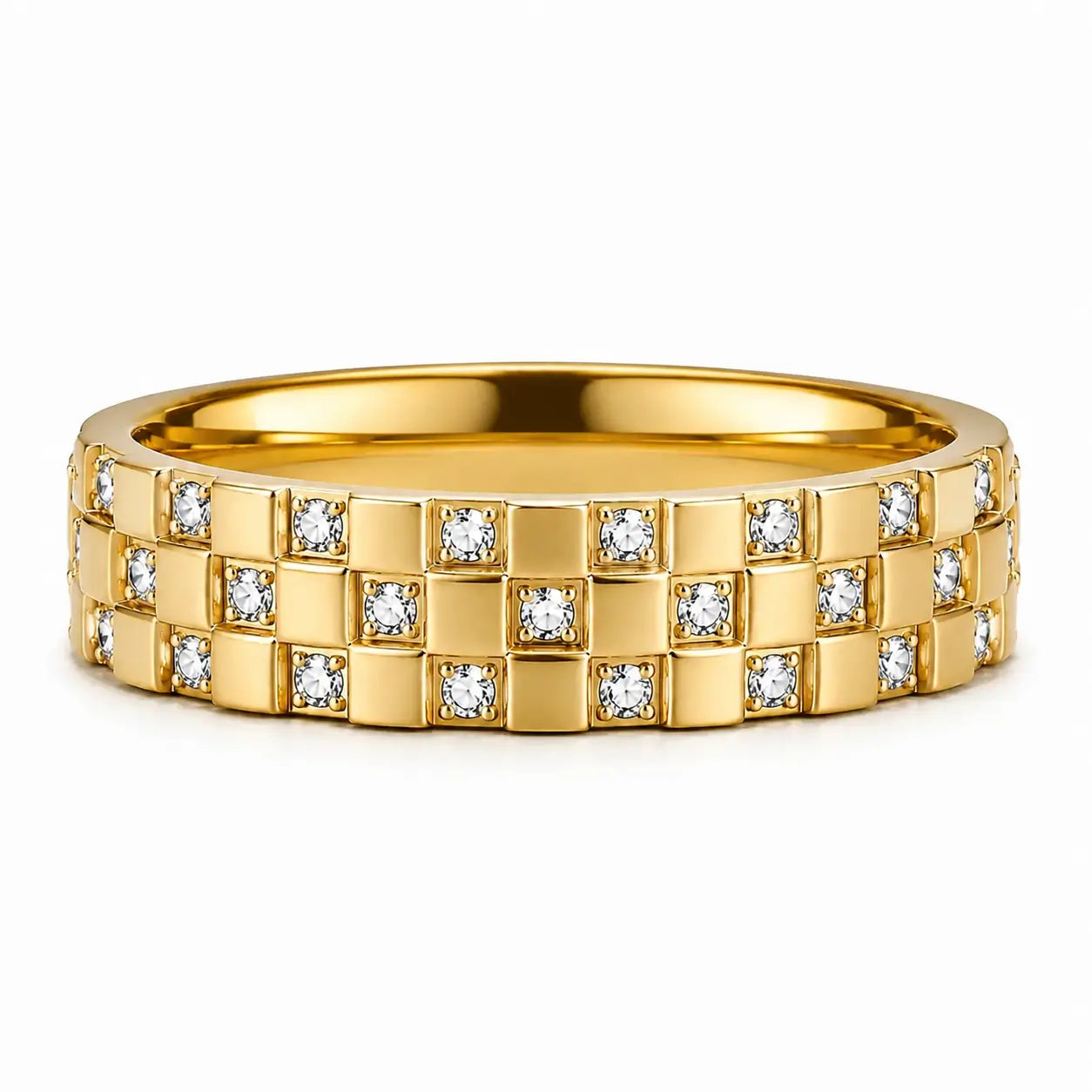 Midnight Grid Ring