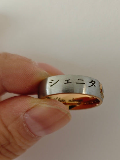Pinky Promise Heart Rings