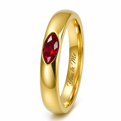 Marquise Personalized Ring