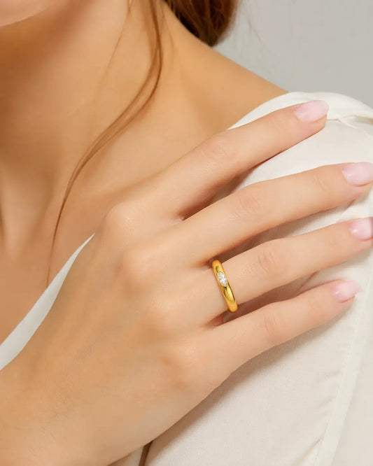 Marquise Personalized Ring