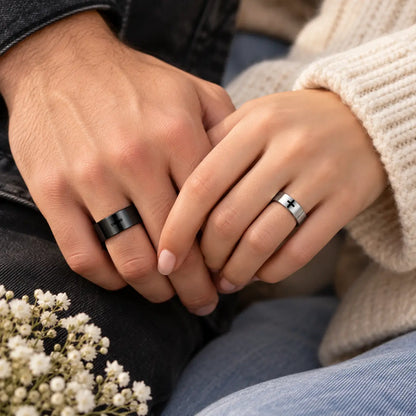 Christian Cross Couple Rings