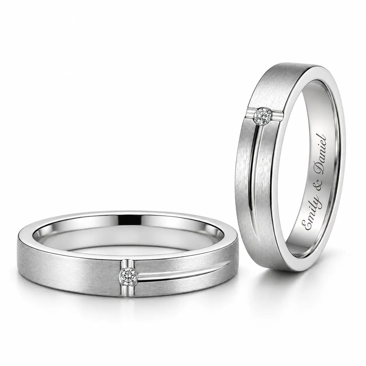 Unisex Promise Rings for Couples