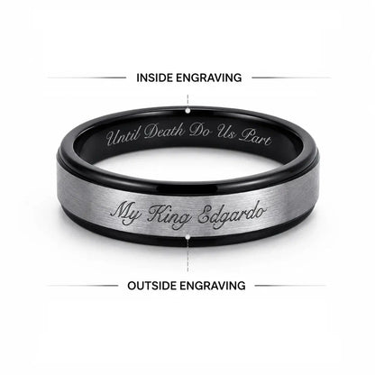 Men's Engravable Promise Ring