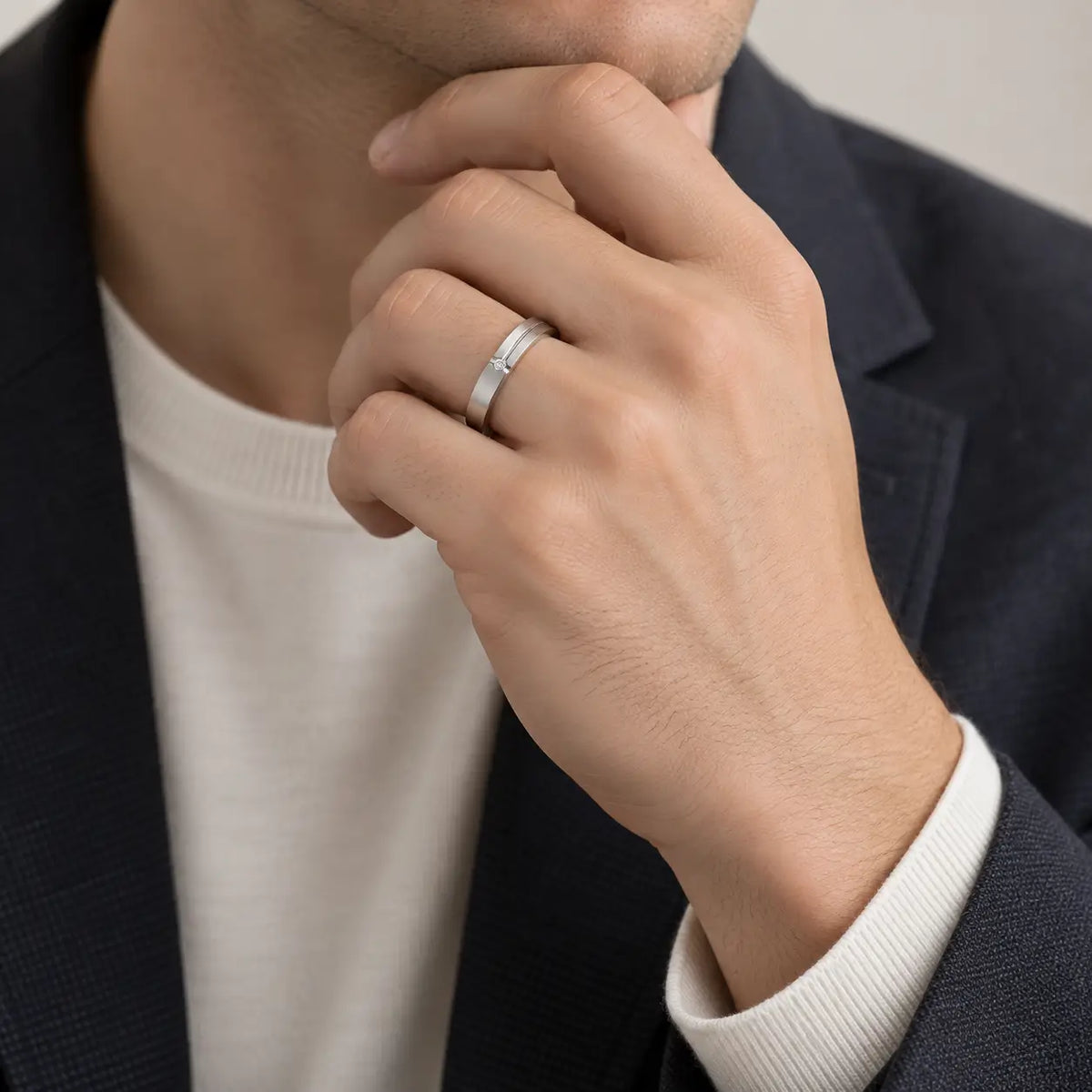 Unisex Promise Rings